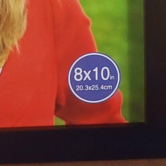 RPJC 8"x10" Black Mounting Hanging/Tabletop Photo Frame with Glass Picture Cover - Picture 16 of 16